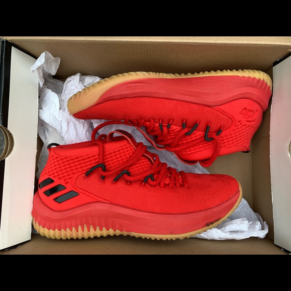 Adidas Dame 4 "Red Gum"
